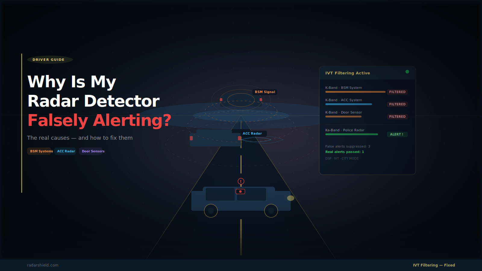 Why Is My Radar Detector Giving False Alerts? (And How to Fix It)