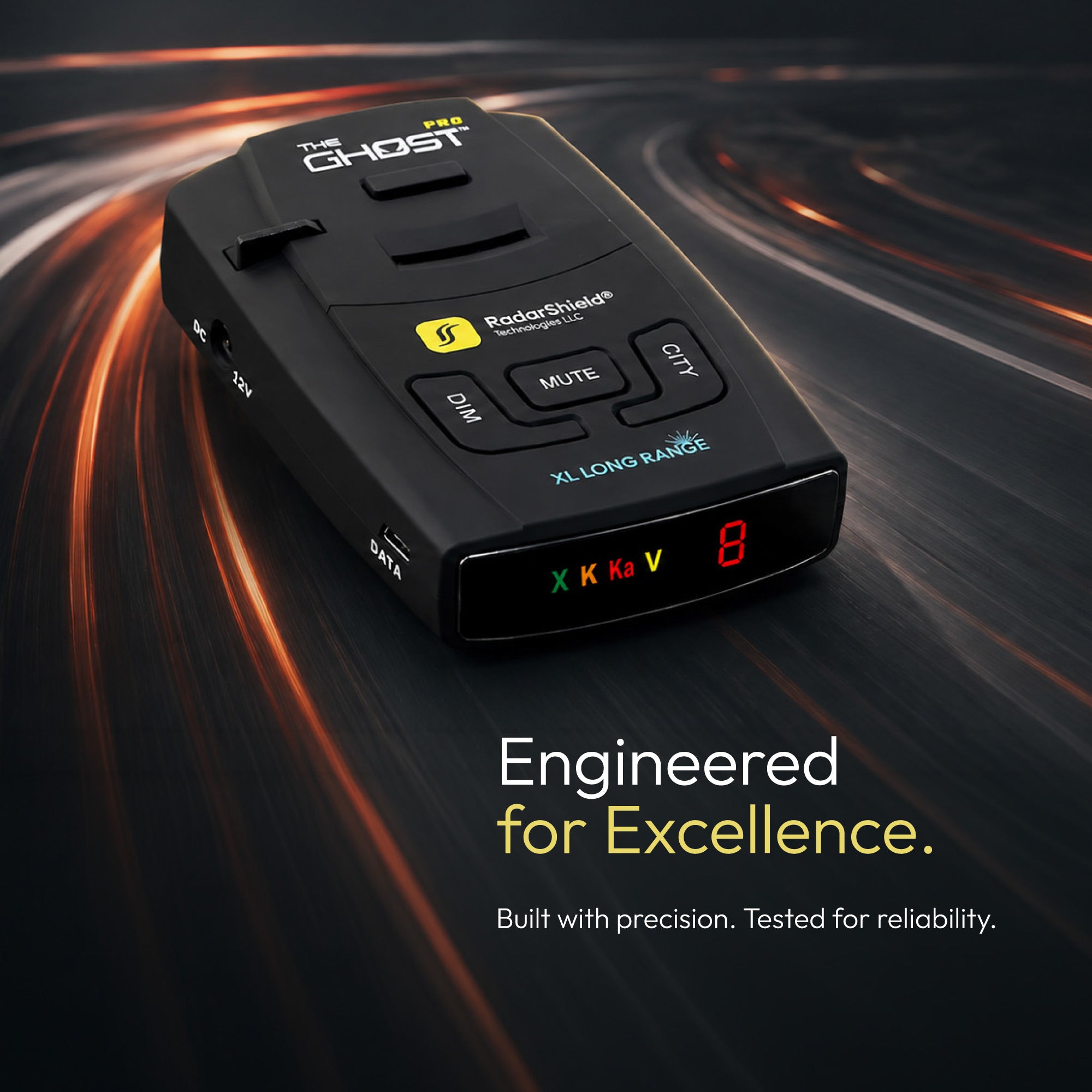 The Ghost PRO Radar Detector
