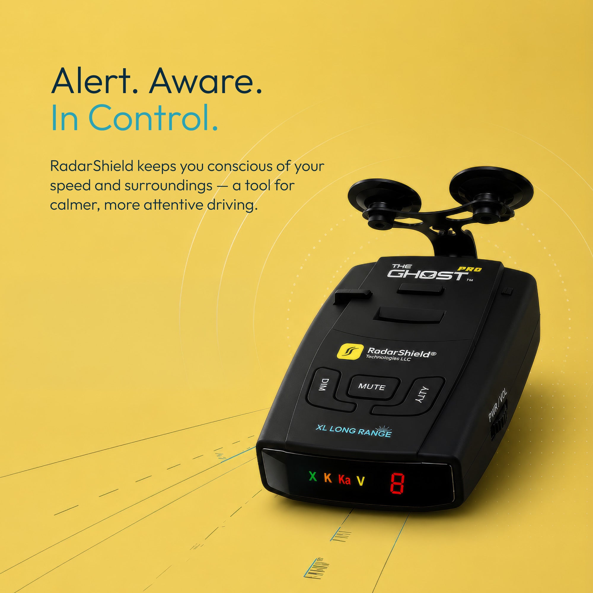 The Ghost PRO Radar Detector