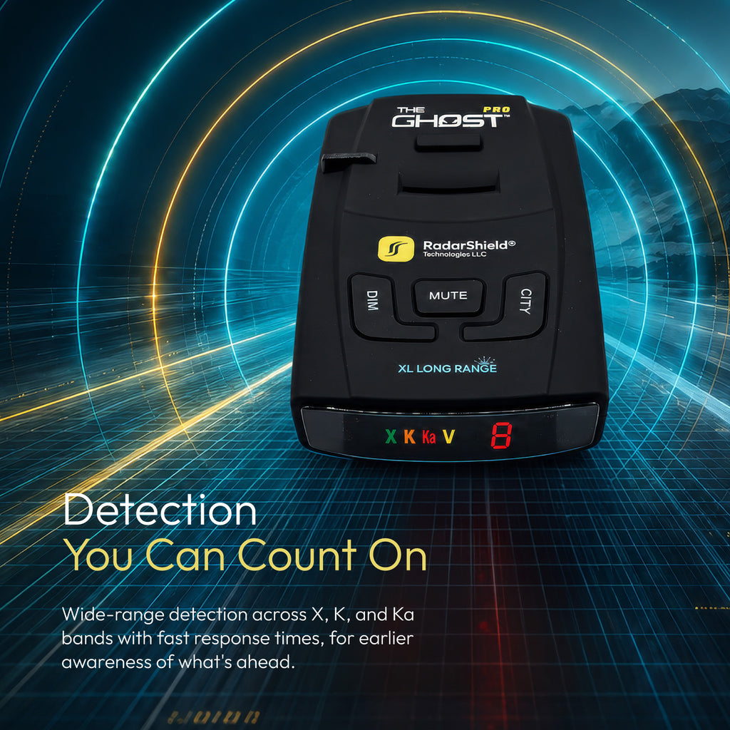 The Ghost PRO Radar Detector