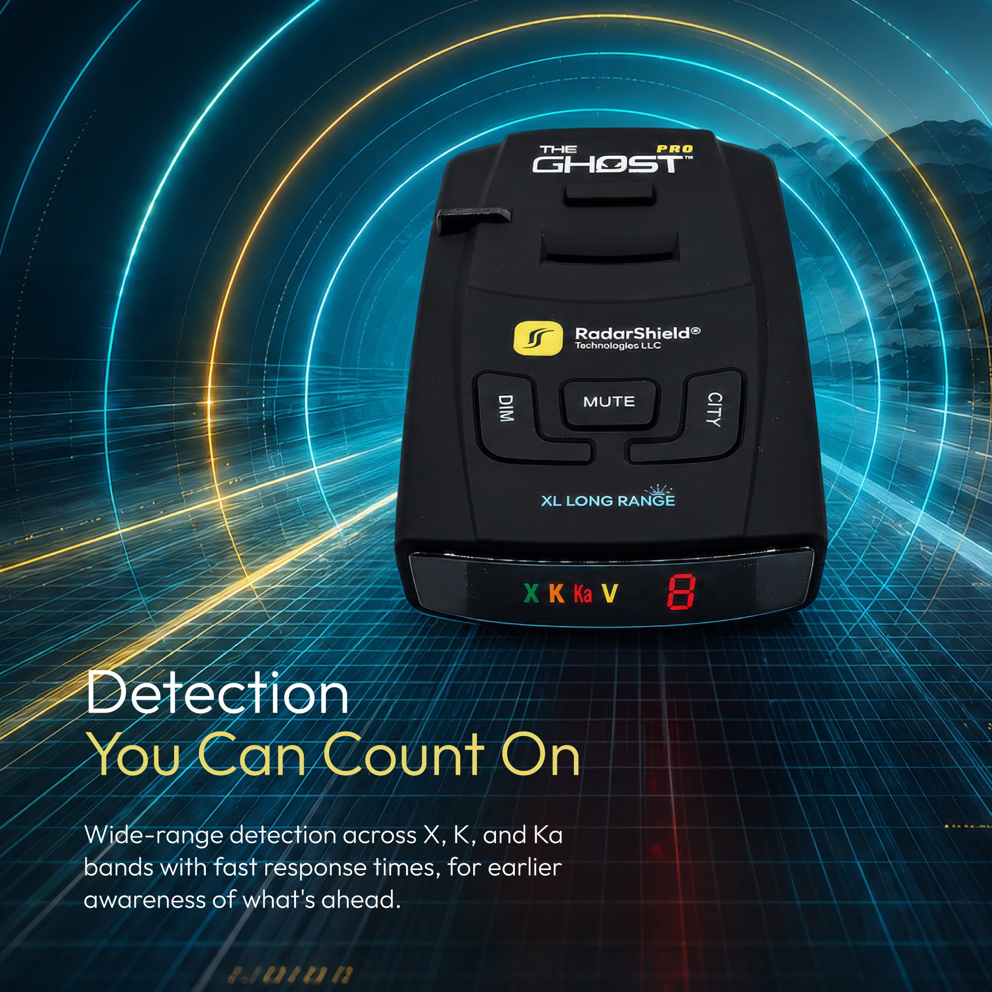 The Ghost PRO Radar Detector