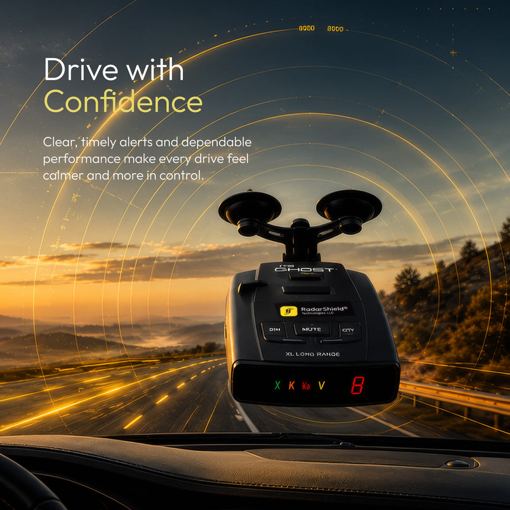 The Ghost PRO Radar Detector