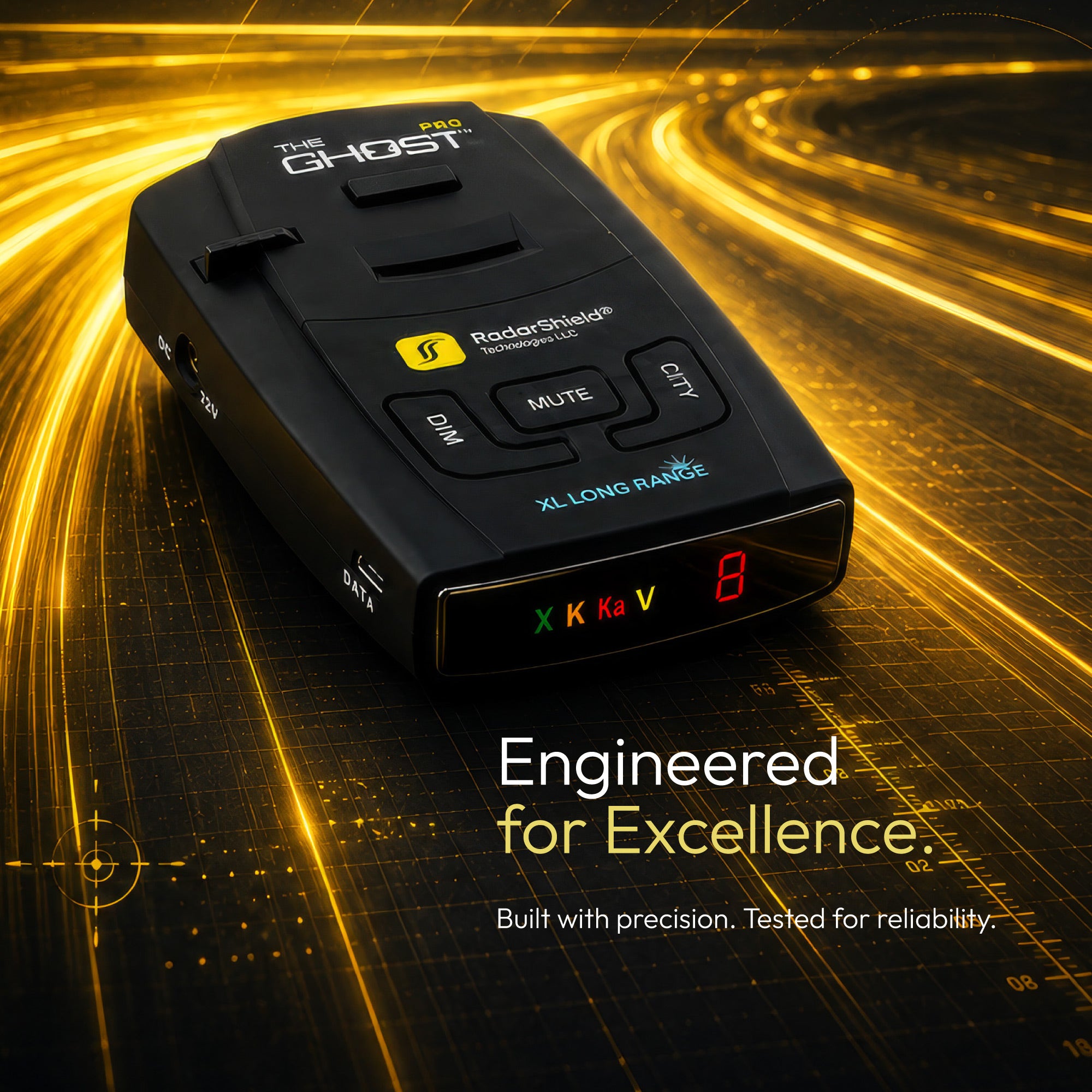 The Ghost PRO Radar Detector